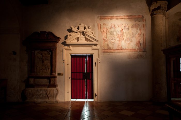 Portal der Turmkapelle (1643)<br/>restauriert 2012