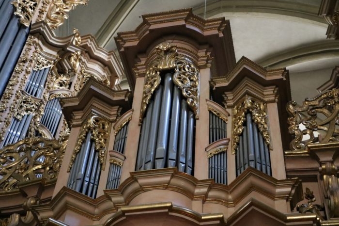 Die Sieber-Orgel (1714)<br/>restauriert 1986/87 und instandgesetzt 2014