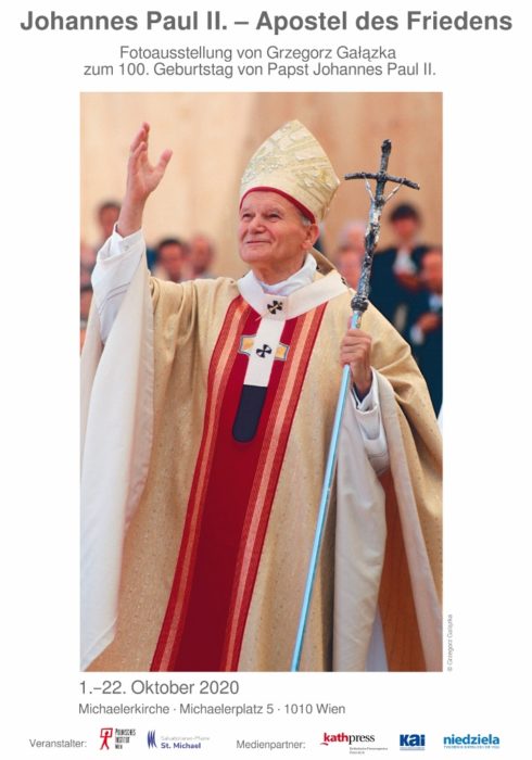 27.06.1988 Innsbruck, Austria. Il Papa Giovanni Paolo II durante la celebrazione della Santa Messa. (c) Polnisches Institut Wien