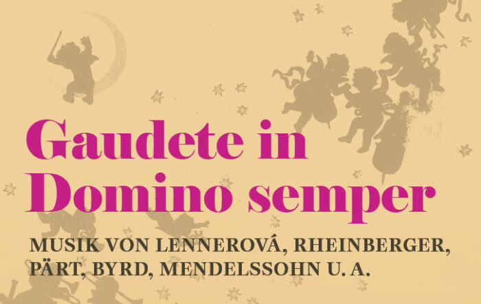unisono chor wien, Konzert, 13.12.2025, 14.12.2025, Gaudete in Domino semper, Musik von Lennerová, Rheinberger, Pärt, Byrd, Mendelssohn u.a.