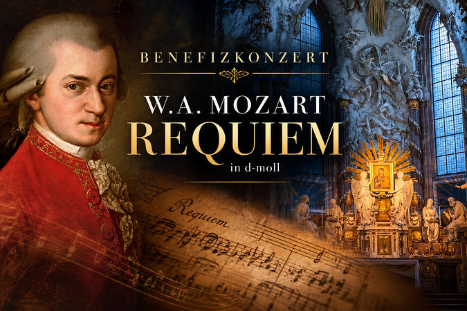 Foto: Salvatorianer/Robert Sonnleitner / Mozart-Requiem am 14. November 2026 in der Wiener Michaelerkirche. Ein Benefizkonzert von Salvatorianer Weltweit für das Bildungsprojekt PUSO SA PUSO in Manila